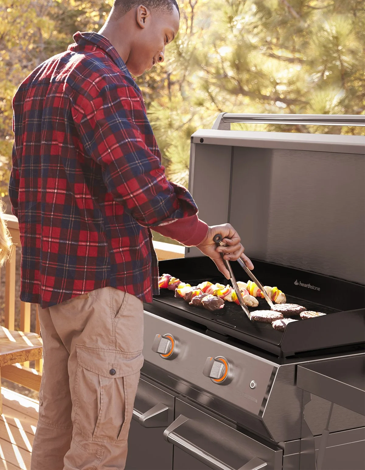 Brabura 32 Enameled Cast Iron Griddle — HearthStone Outdoor